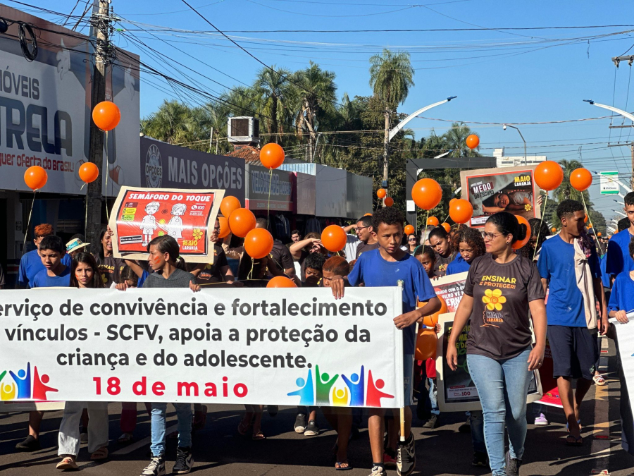 Jataí se Mobiliza Contra o Abuso e Exploração Sexual Infantil no Maio Laranja