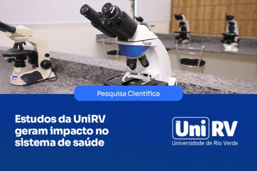 Pesquisas da UniRV avançam em temas estratégicos da saúde pública