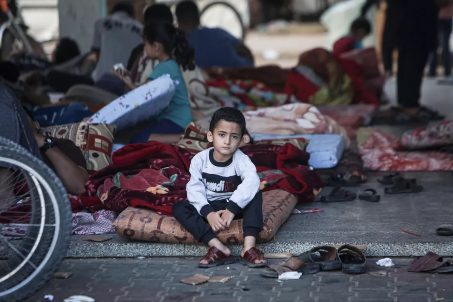 As crianças em Gaza precisam desesperadamente de apoio para continuar vivas