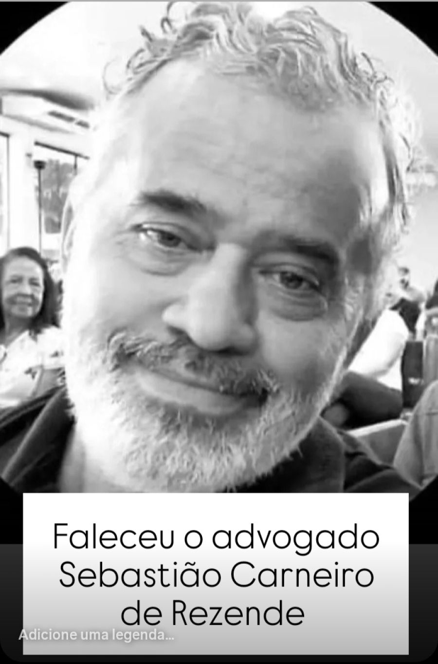 Faleceu o advogado Sebastião Carneiro de Rezende