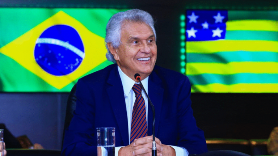 Caiado determina criação de linha de crédito pra resguardar economia goiana da guerra tarifária