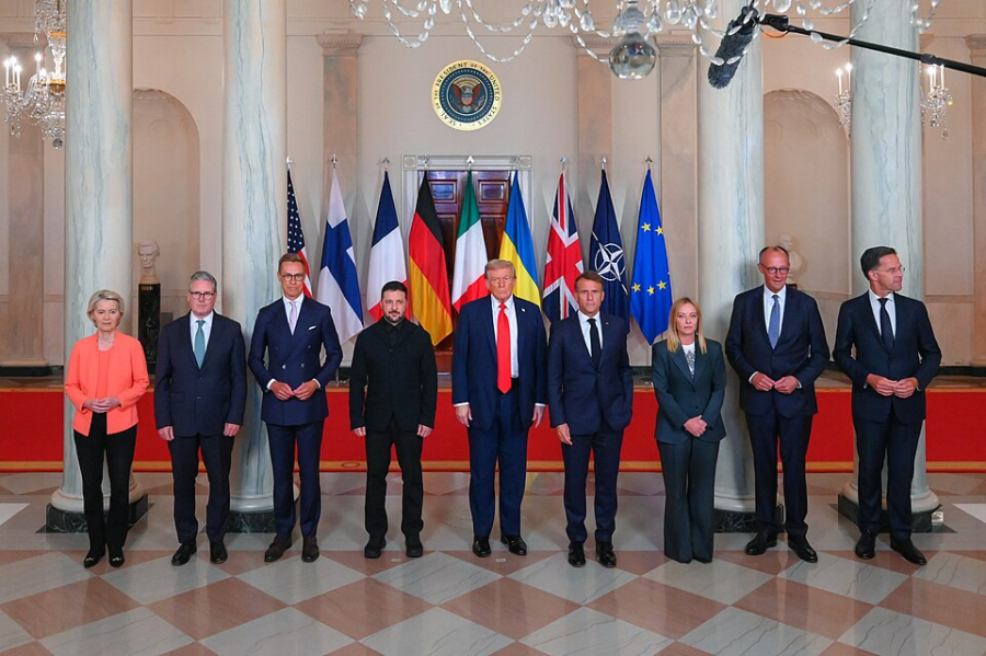 Trump reúne com Zelenski e líderes europeus