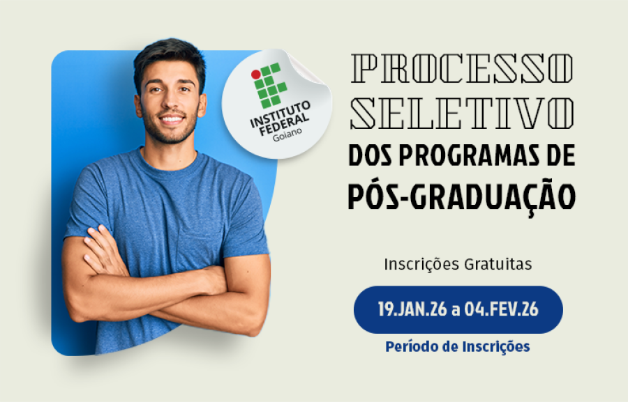 Inscrições em seleção de mestrados e doutorados começam dia 19 de janeiro