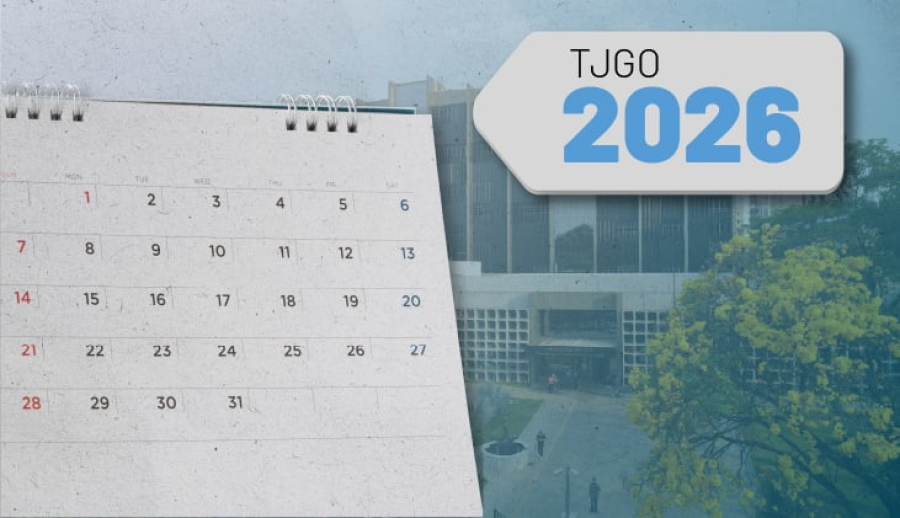 TJGO divulga calendário de feriados e pontos facultativos de 2026