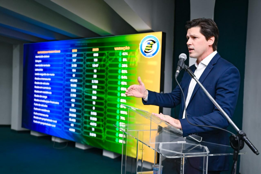 Daniel Vilela atribui queda da criminalidade à valorização da tropa