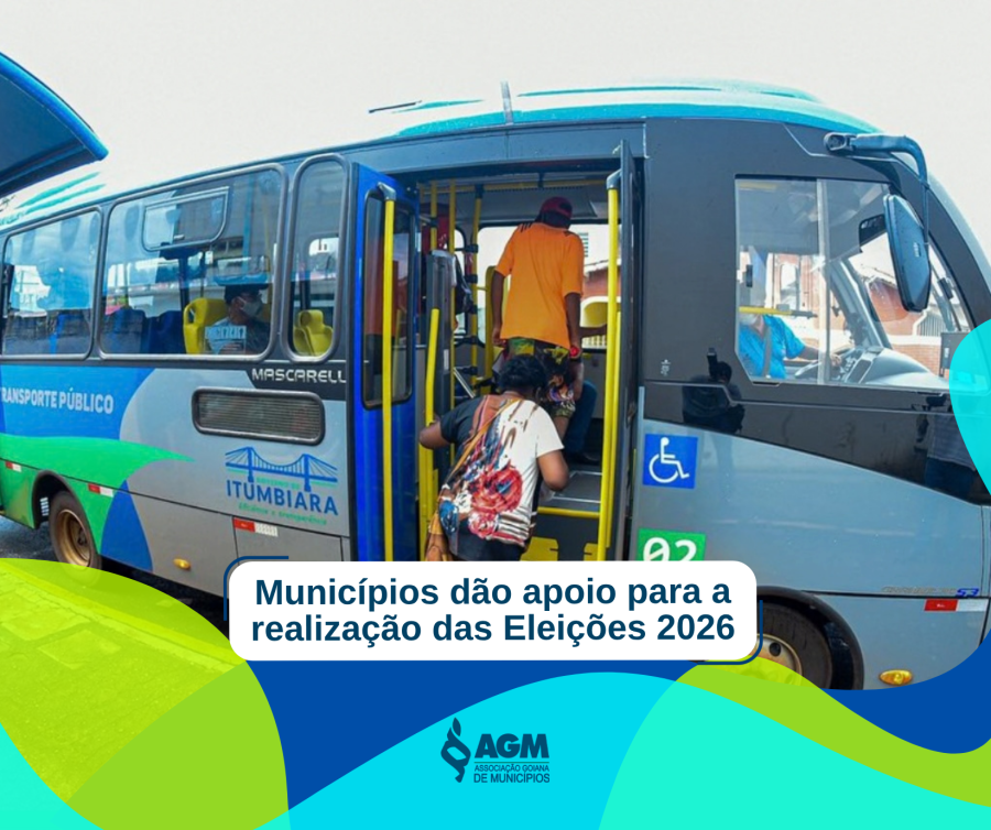 Municípios dão apoio para a realização das Eleições 2026